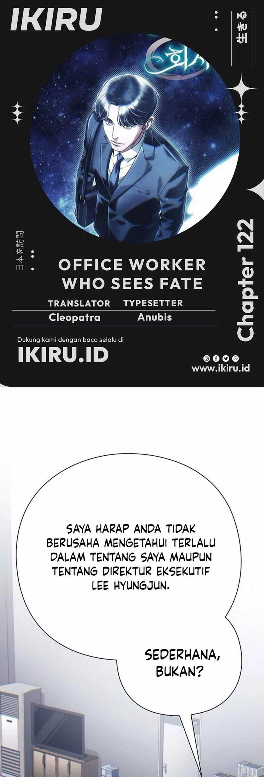 Komik Office Worker Who Sees Fate - Chapter 122