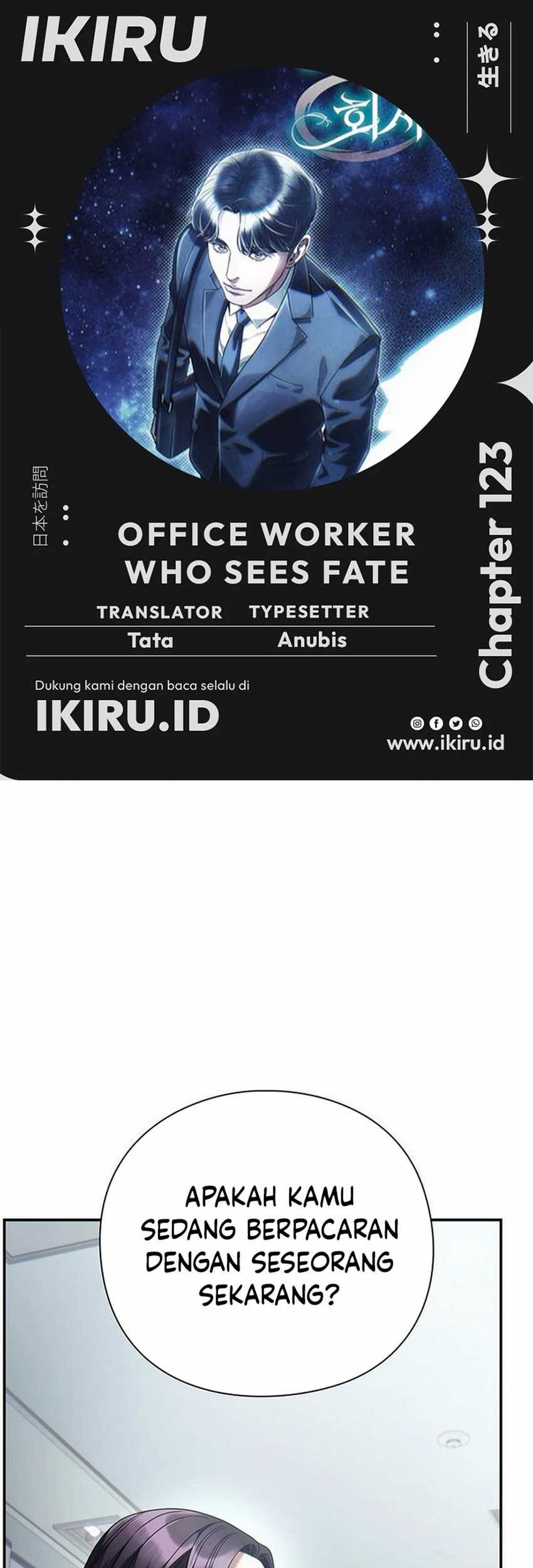 Komik Office Worker Who Sees Fate - Chapter 123