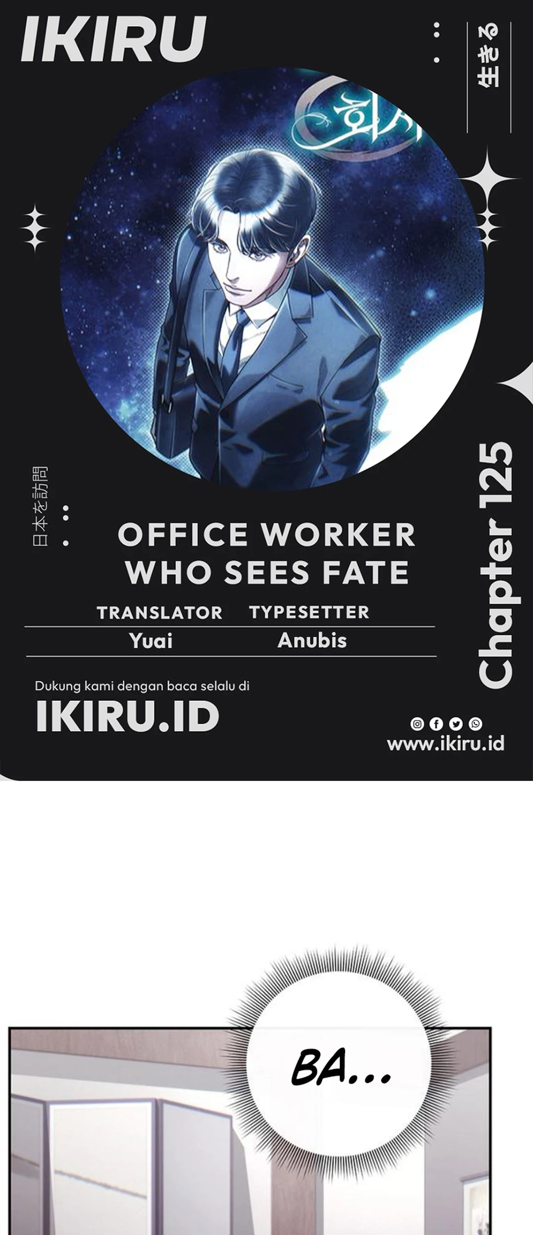 Komik Office Worker Who Sees Fate - Chapter 125