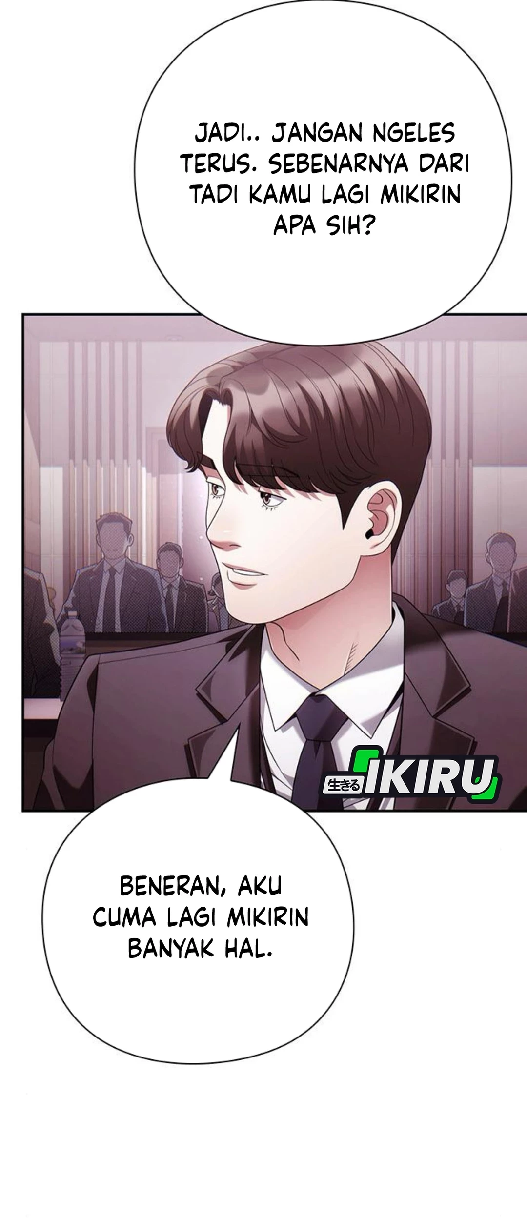 Office Worker Who Sees Fate Chapter 129 Gambar 29