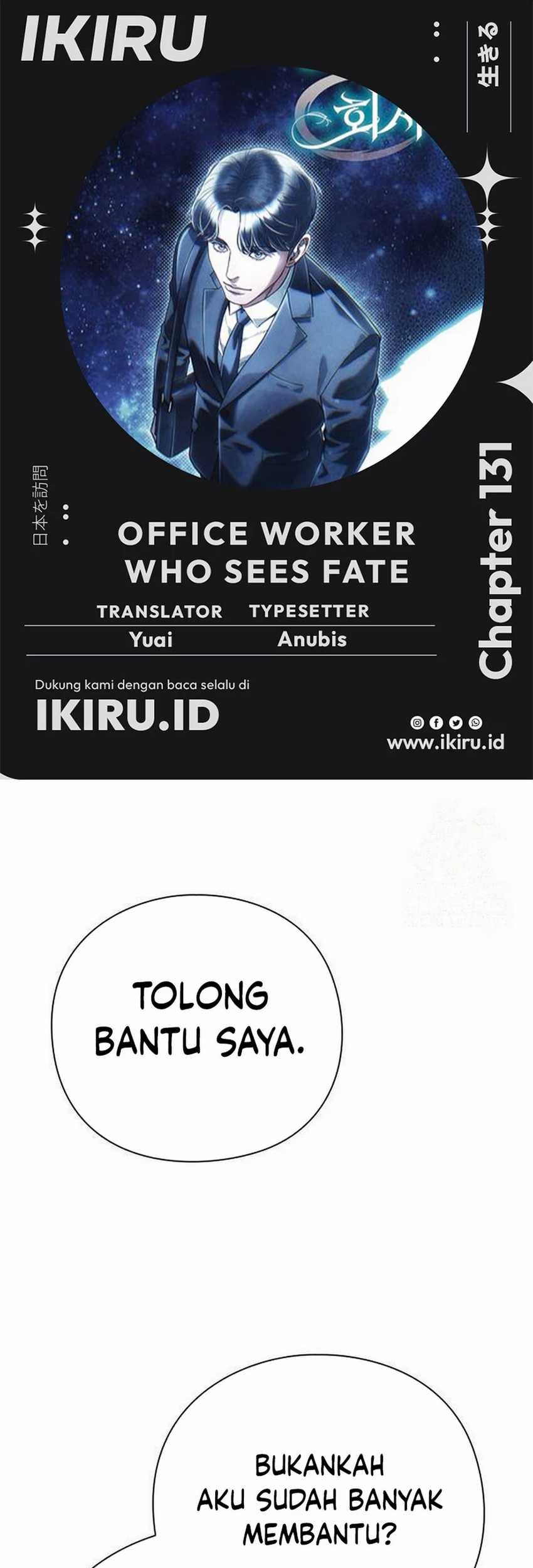 Komik Office Worker Who Sees Fate - Chapter 131