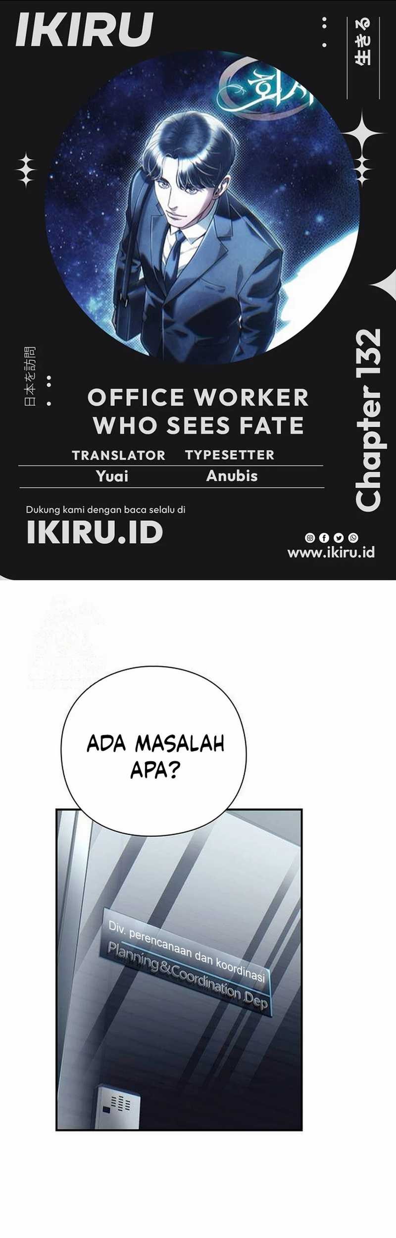 Komik Office Worker Who Sees Fate - Chapter 132