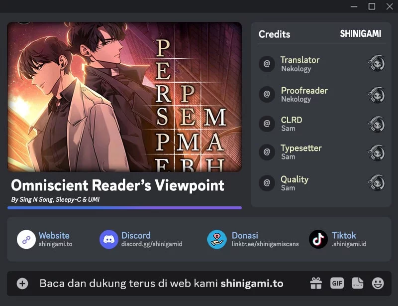 Baca Komik Omniscient Readers Viewpoint Chapter 281 Gambar 1