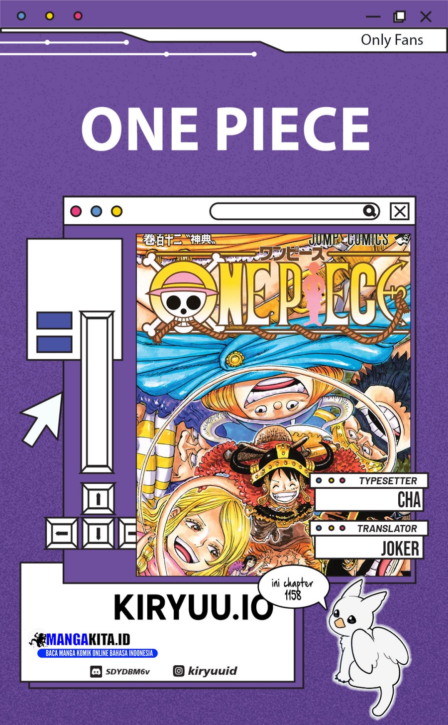 Komik One Piece - Chapter 1158