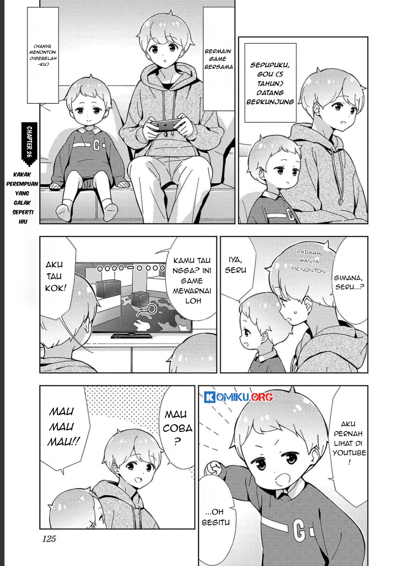 Baca Manga Onee-chan wa Game o Suruto Hito ga Kawaru Onee-chan Chapter 26 Gambar 2