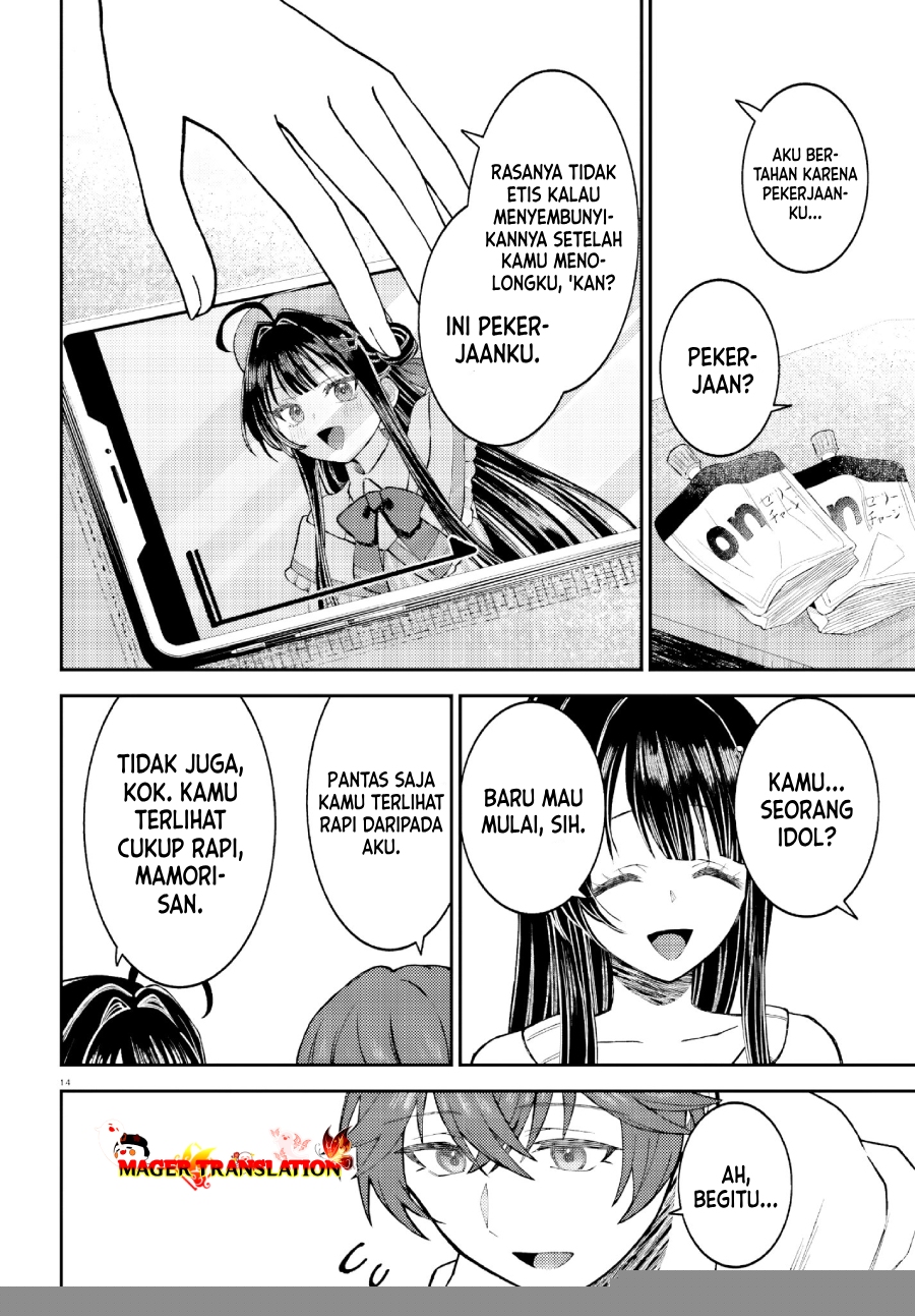 Ore no Haitoku Meshi o Onedari Sezu ni Irarenai, Otonari no Top Idol-sama Chapter 1 Gambar 13