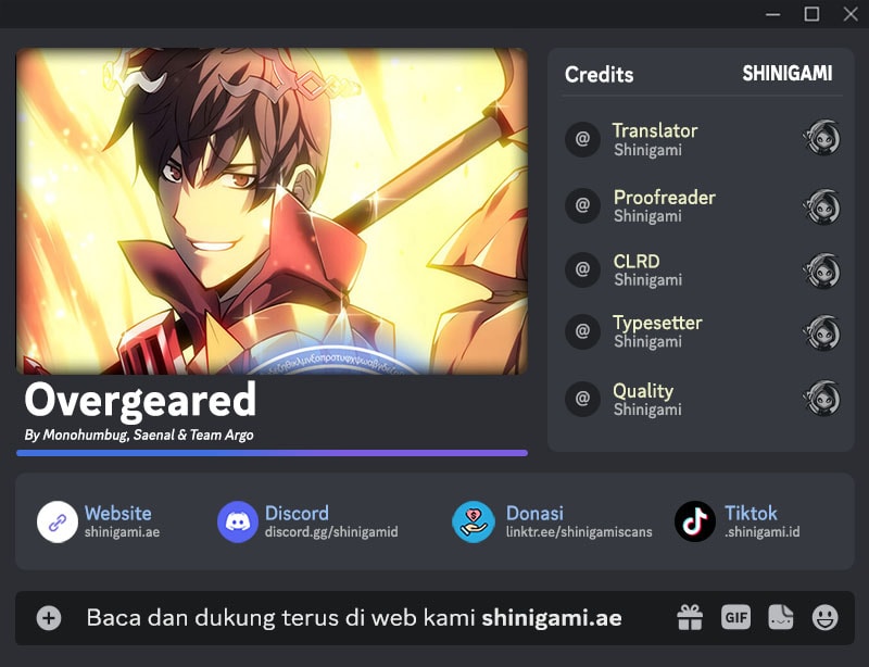Komik Overgeared - Chapter 276