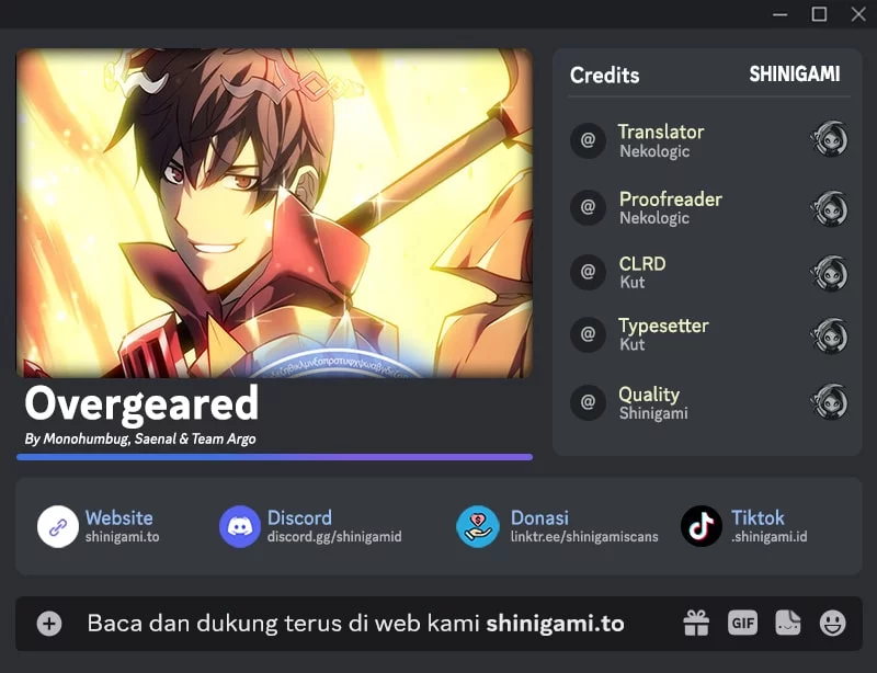 Baca Komik Overgeared Chapter 295 Gambar 1