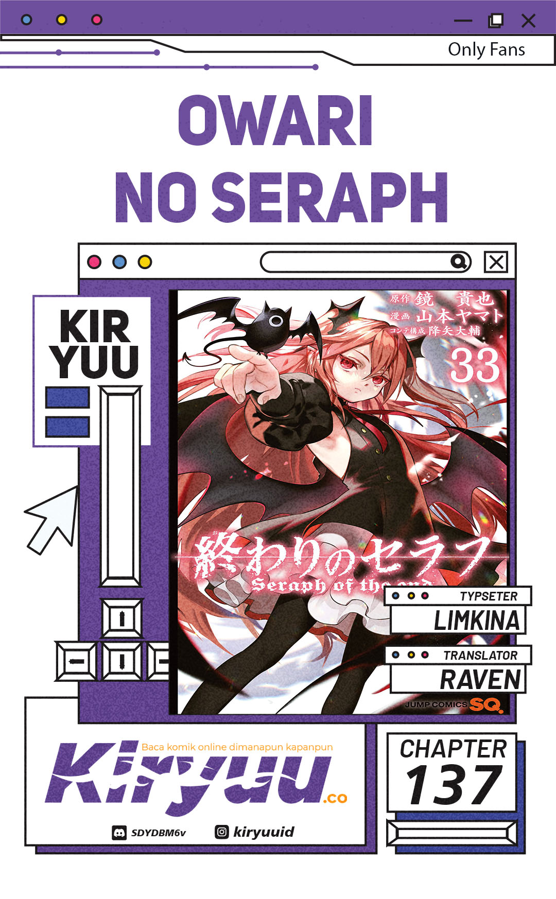 Komik Owari no Seraph - Chapter 137