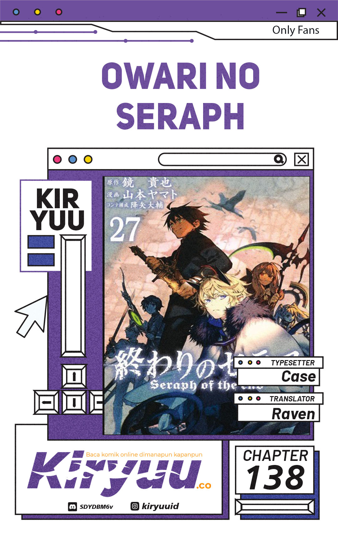 Komik Owari no Seraph - Chapter 138