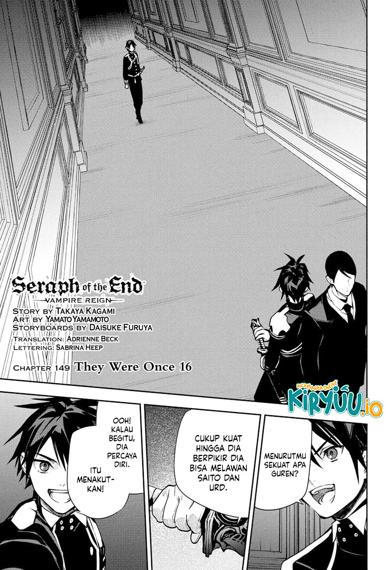 Komik Owari no Seraph - Chapter 149