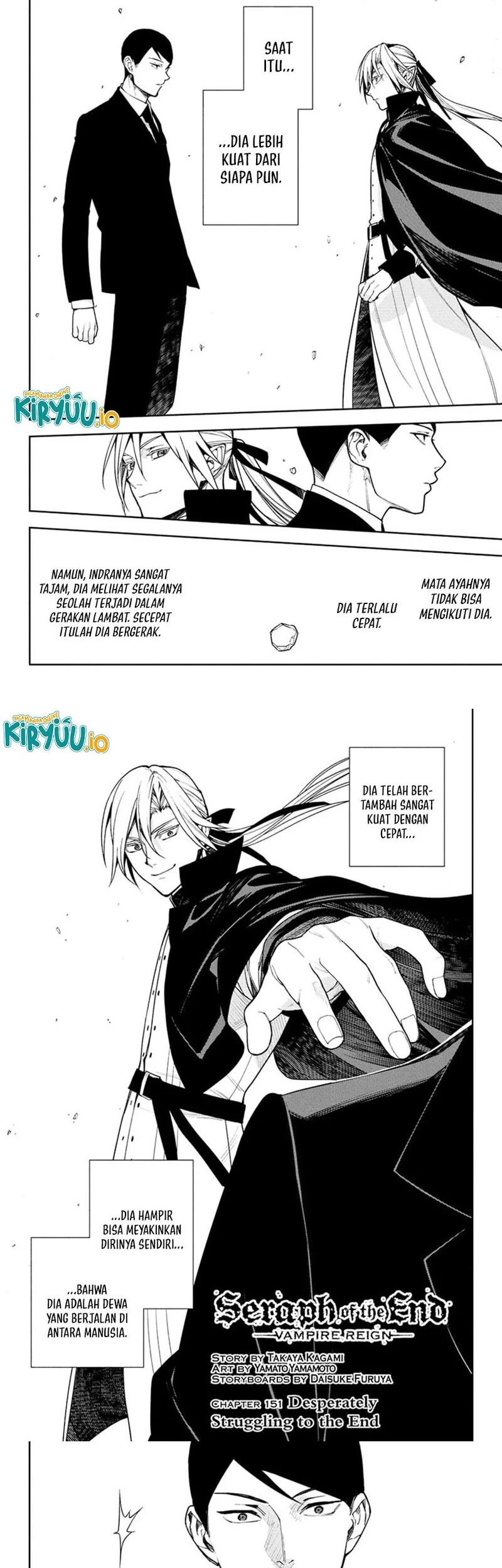 Baca Manga Owari no Seraph Chapter 151 Gambar 2