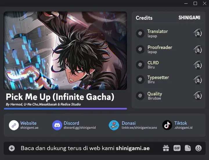 Komik Pick Me Up - Chapter 145