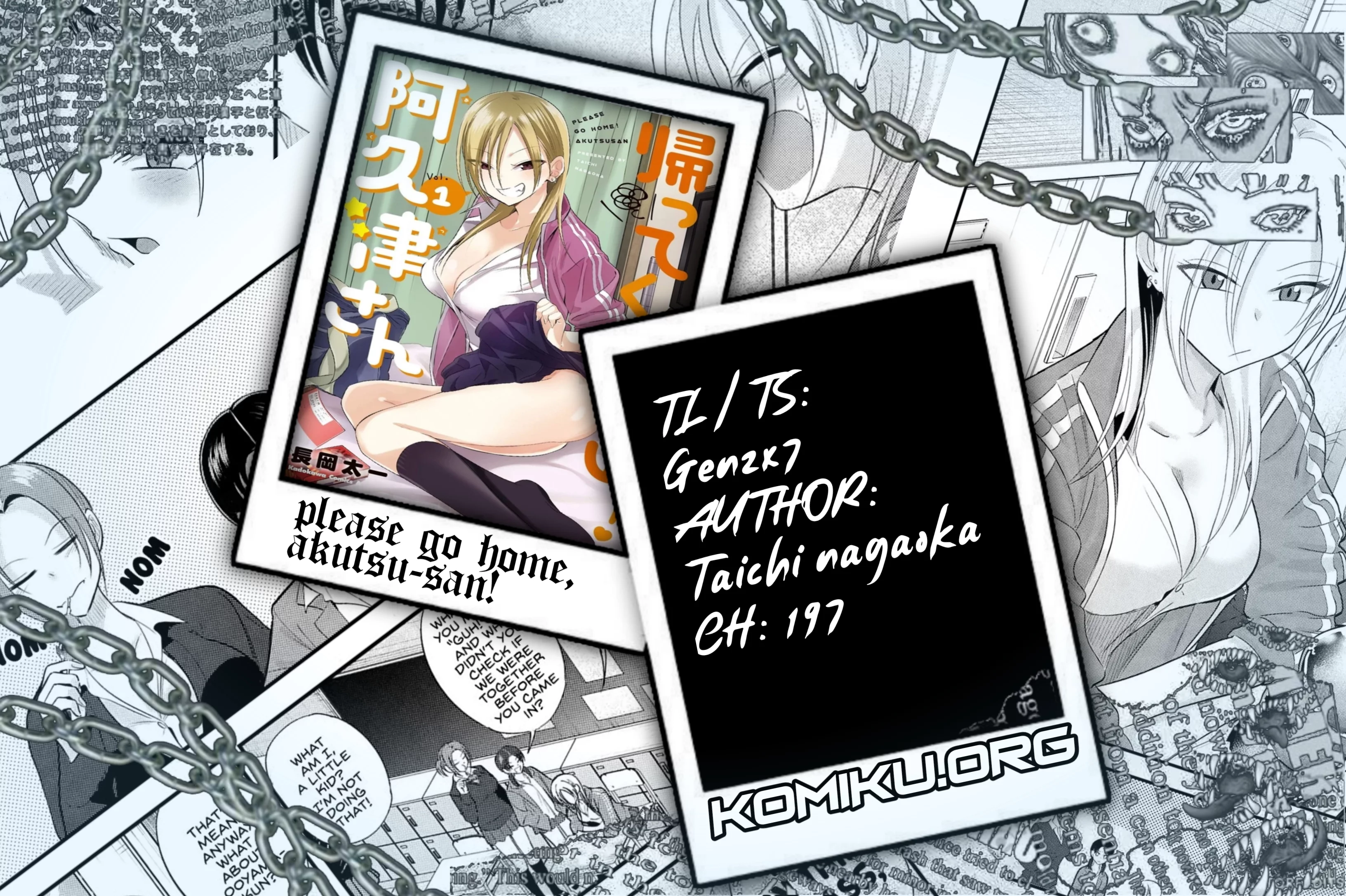 Baca Komik Please Go Home, Akutsu-san! Chapter 197 Gambar 1