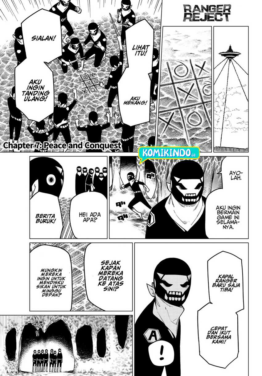 Baca Manga Ranger Reject (Sentai Daishikkaku) Chapter 7 Gambar 2