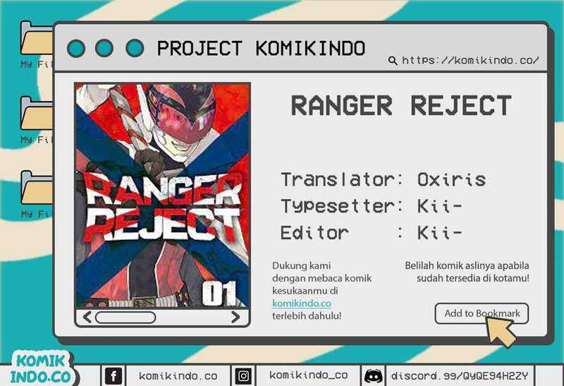 Komik Ranger Reject (Sentai Daishikkaku) - Chapter 9