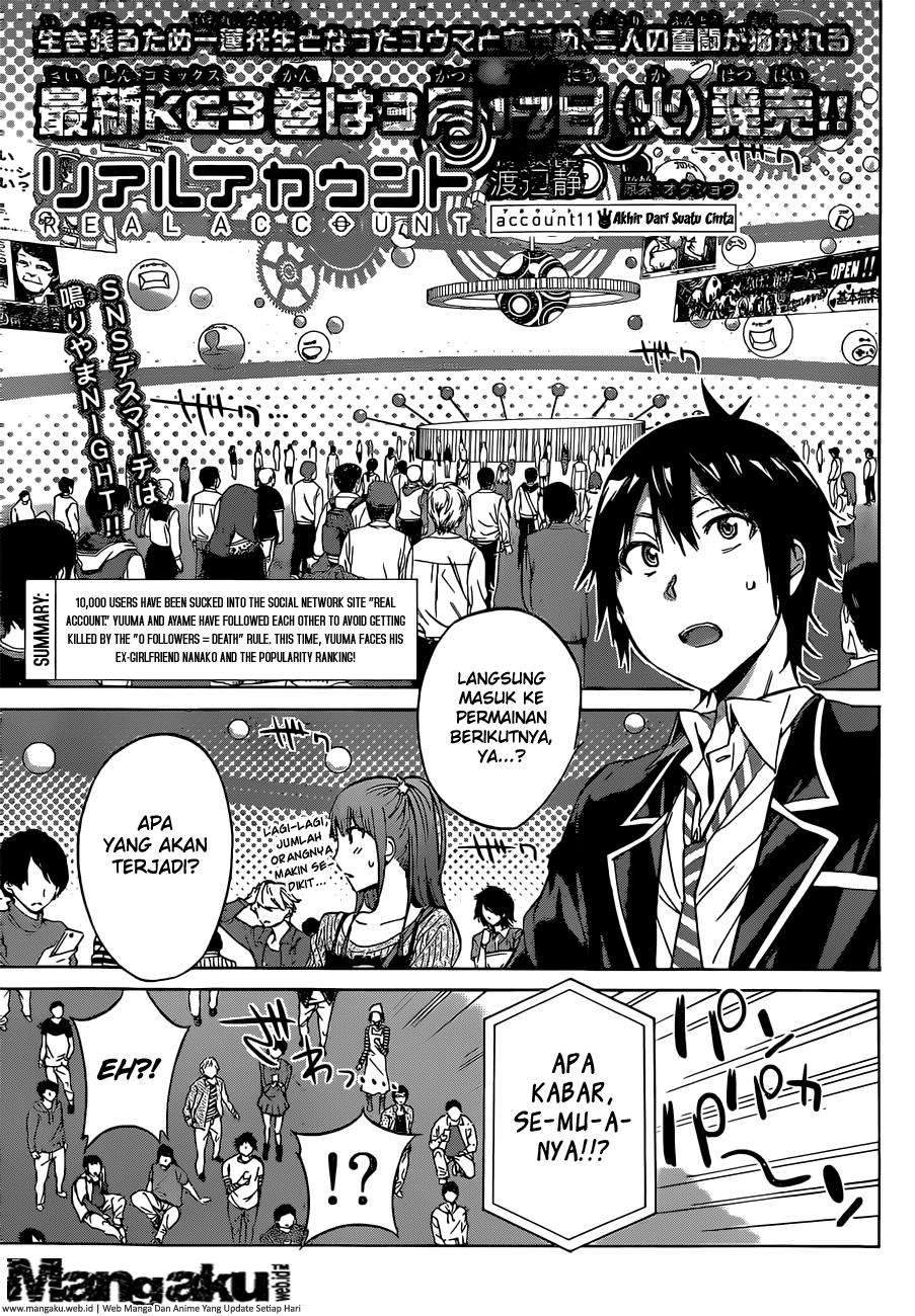 Komik Real Account 2 - Chapter 11