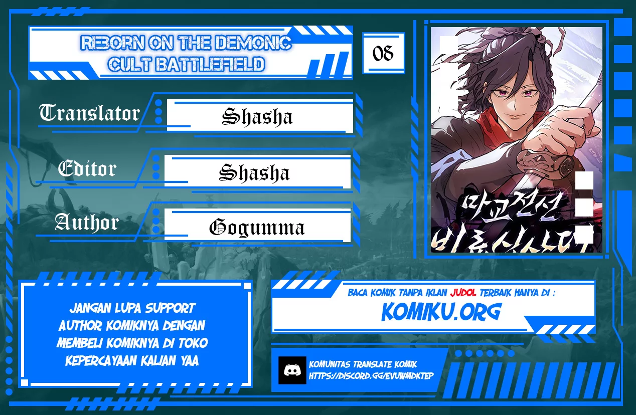 Baca Komik Reborn on the Demonic Cult Battlefield Chapter 08 Gambar 1