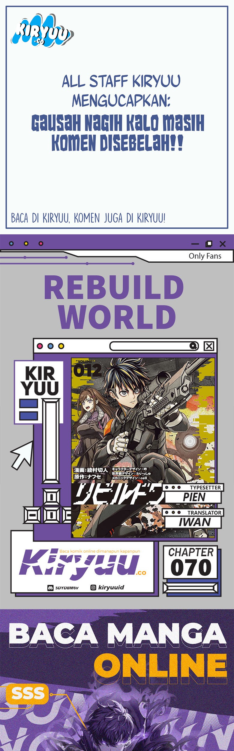 Komik Rebuild World - Chapter 70