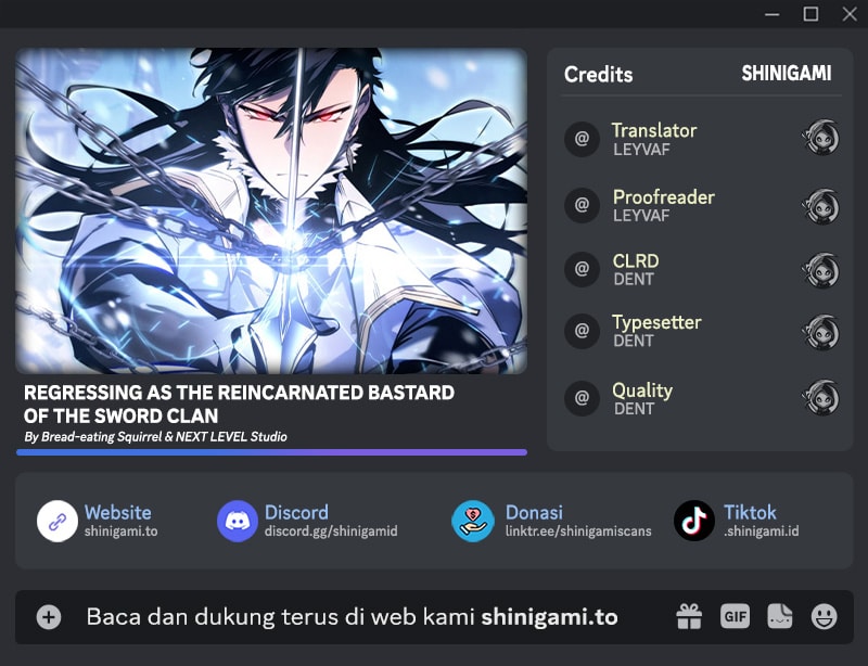 Komik Regressing As The Reincarnated Bastard Of The Sword Clan - Chapter 59