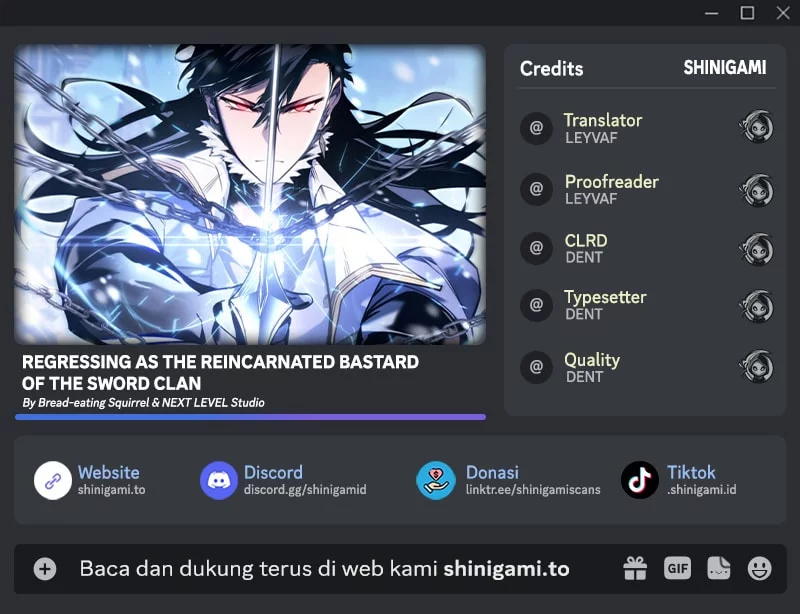 Baca Komik Regressing As The Reincarnated Bastard Of The Sword Clan Chapter 61 Gambar 1