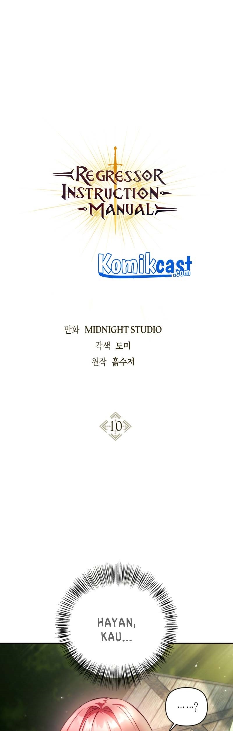 Komik Regressor Instruction Manual - Chapter 10