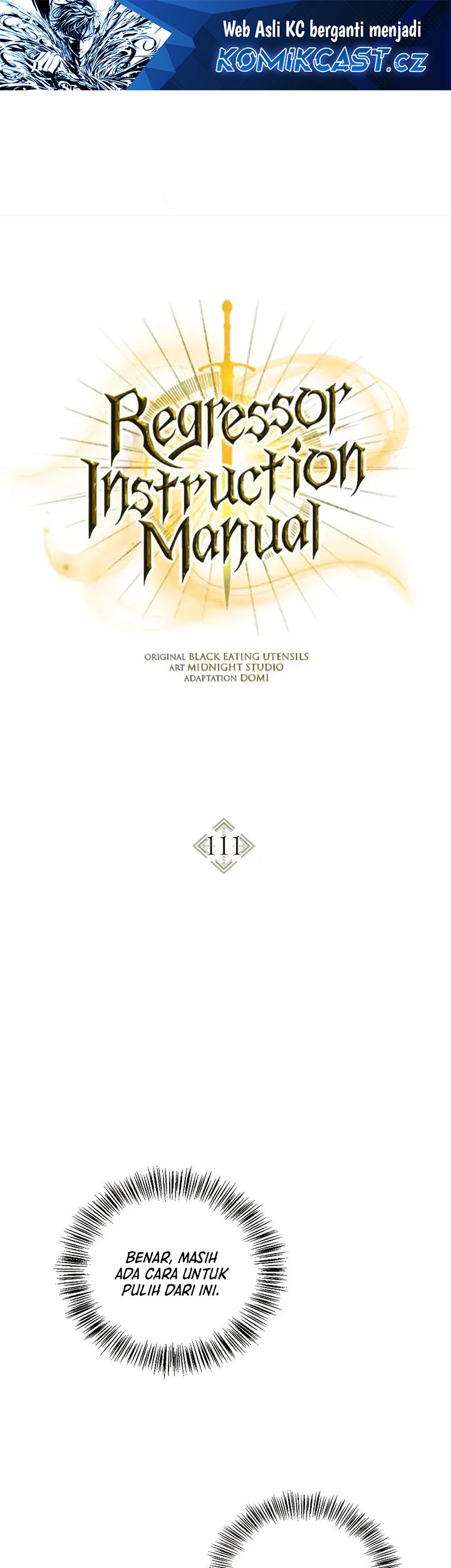 Komik Regressor Instruction Manual - Chapter 111