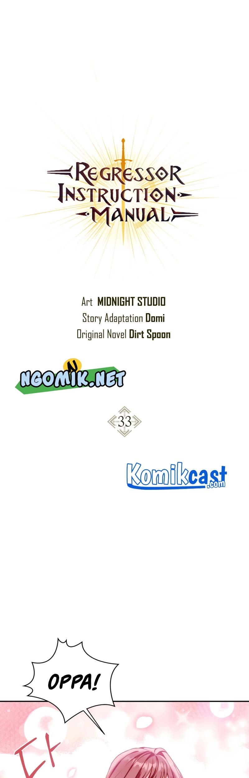 Komik Regressor Instruction Manual - Chapter 33