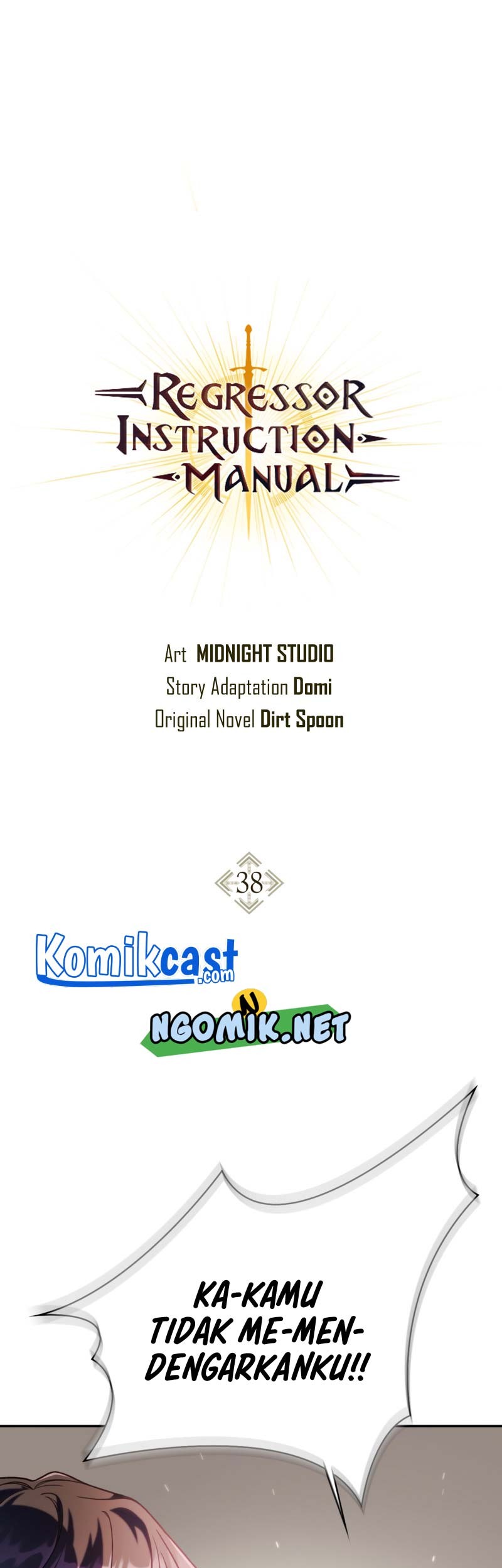 Komik Regressor Instruction Manual - Chapter 38