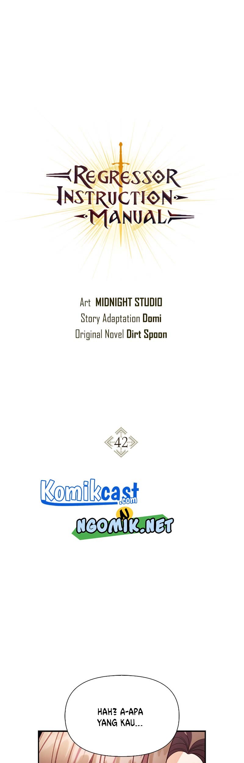 Komik Regressor Instruction Manual - Chapter 42