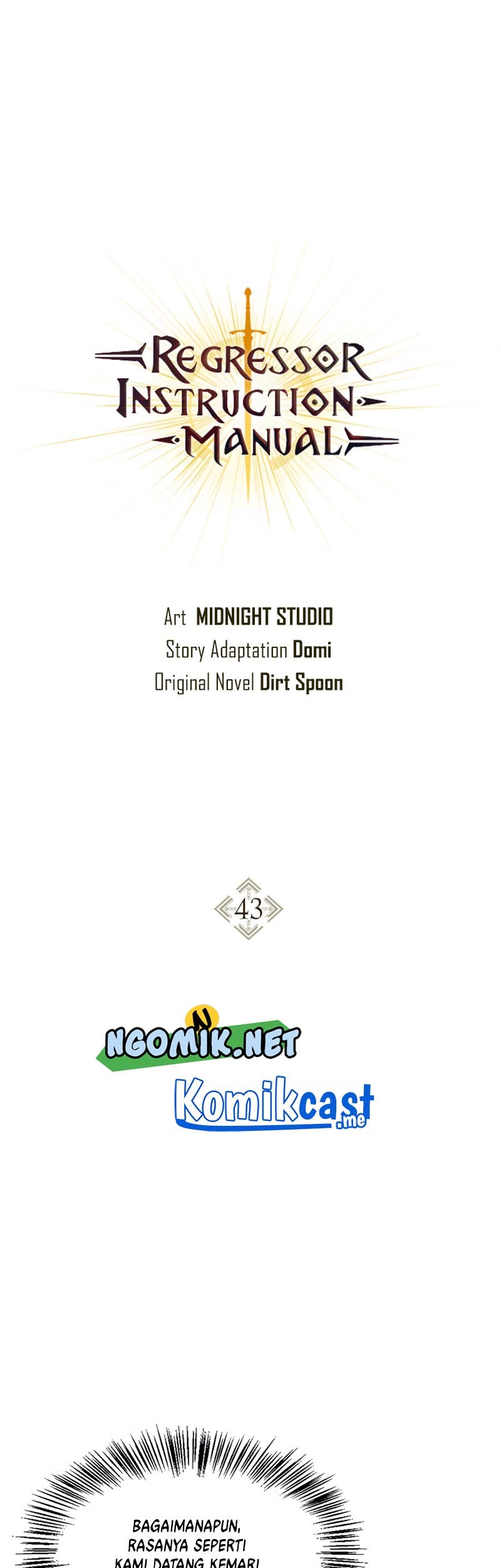 Komik Regressor Instruction Manual - Chapter 43