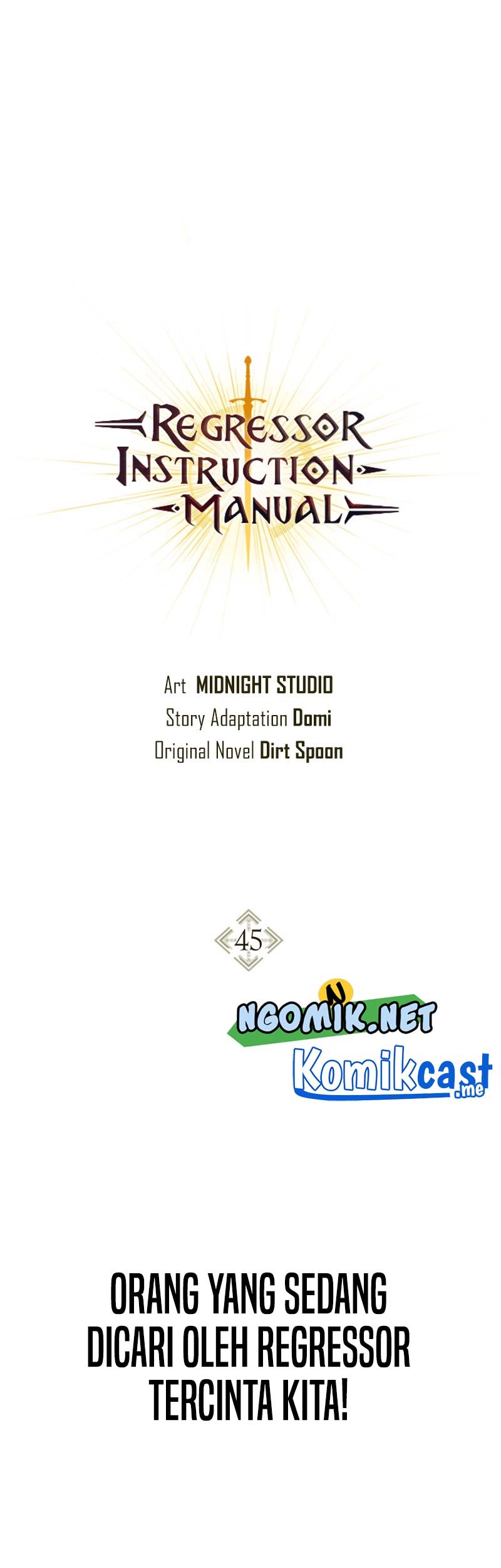 Komik Regressor Instruction Manual - Chapter 45