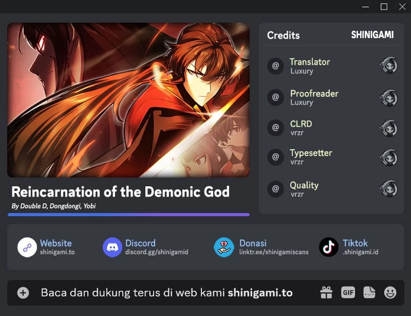 Baca Komik Reincarnation Of The Demonic God Chapter 5 Gambar 1