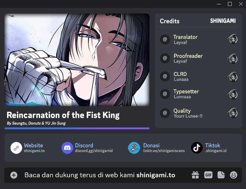 Komik Reincarnation Of The Fist King - Chapter 8