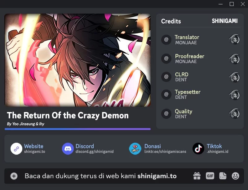 Baca Komik Return of the Mad Demon Chapter 171 Gambar 1