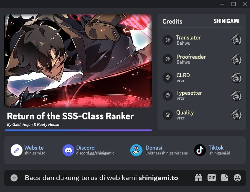 Komik Return of the SSS-Class Ranker - Chapter 154