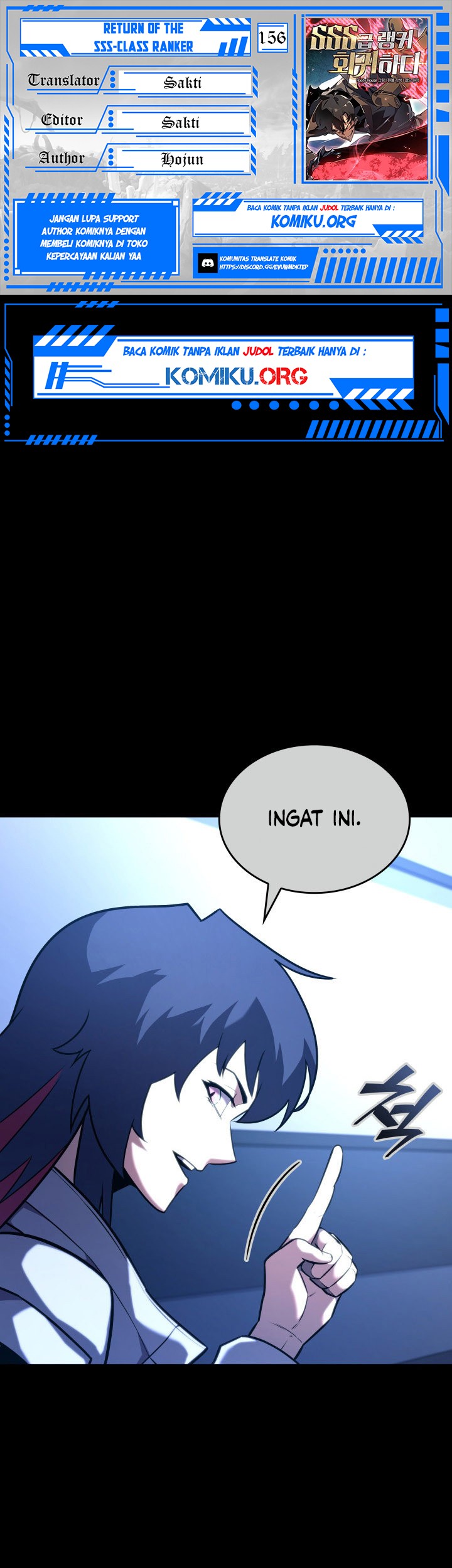 Komik Return of the SSS-Class Ranker - Chapter 156
