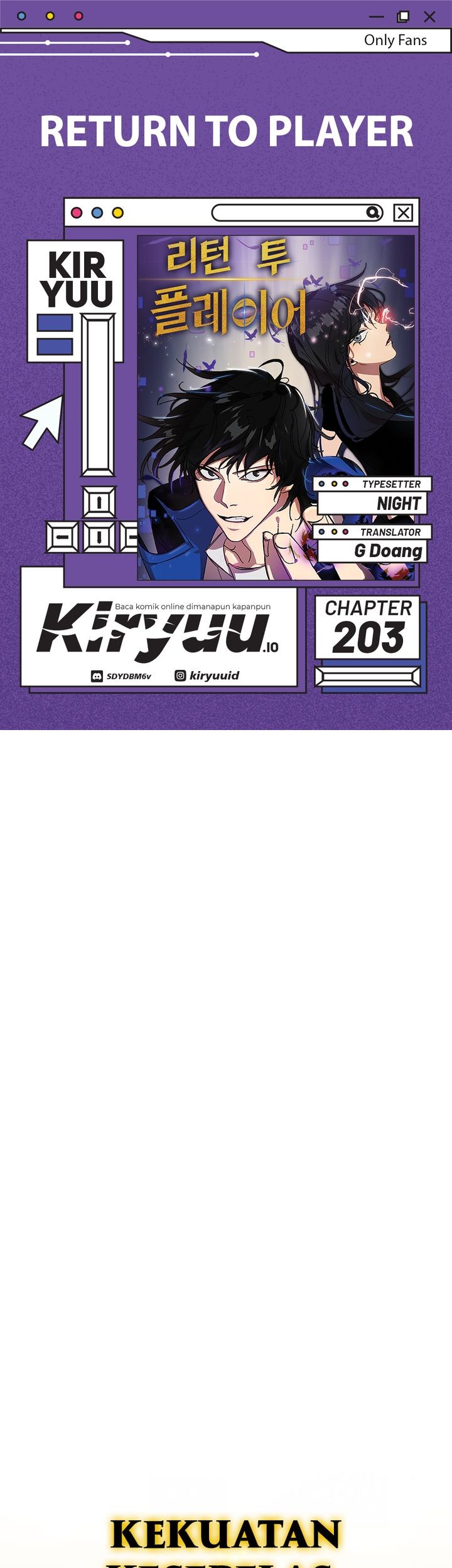 Komik Return to Player - Chapter 203