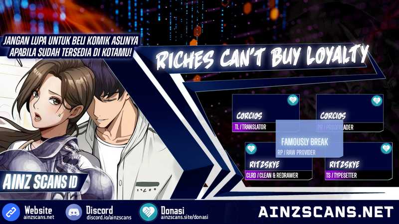 Komik Riches Can’t Buy Loyalty - Chapter 13
