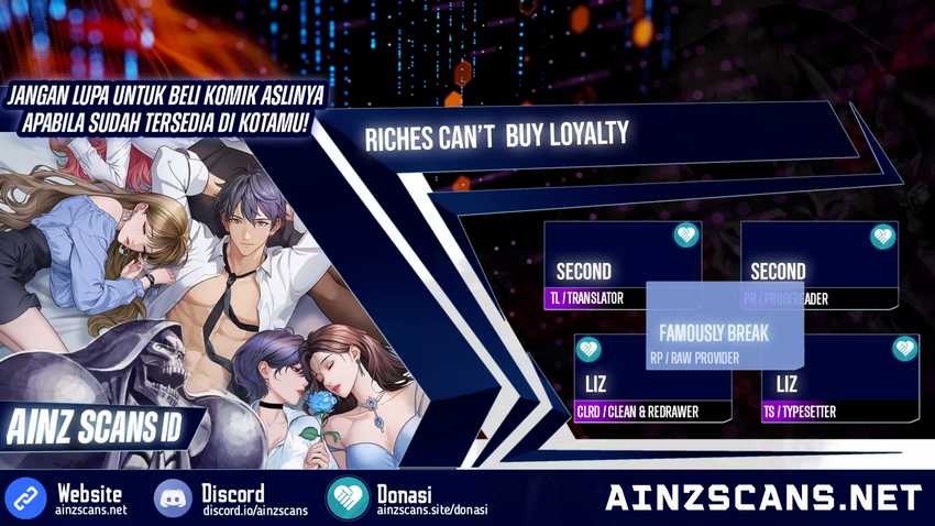 Komik Riches Can’t Buy Loyalty - Chapter 5