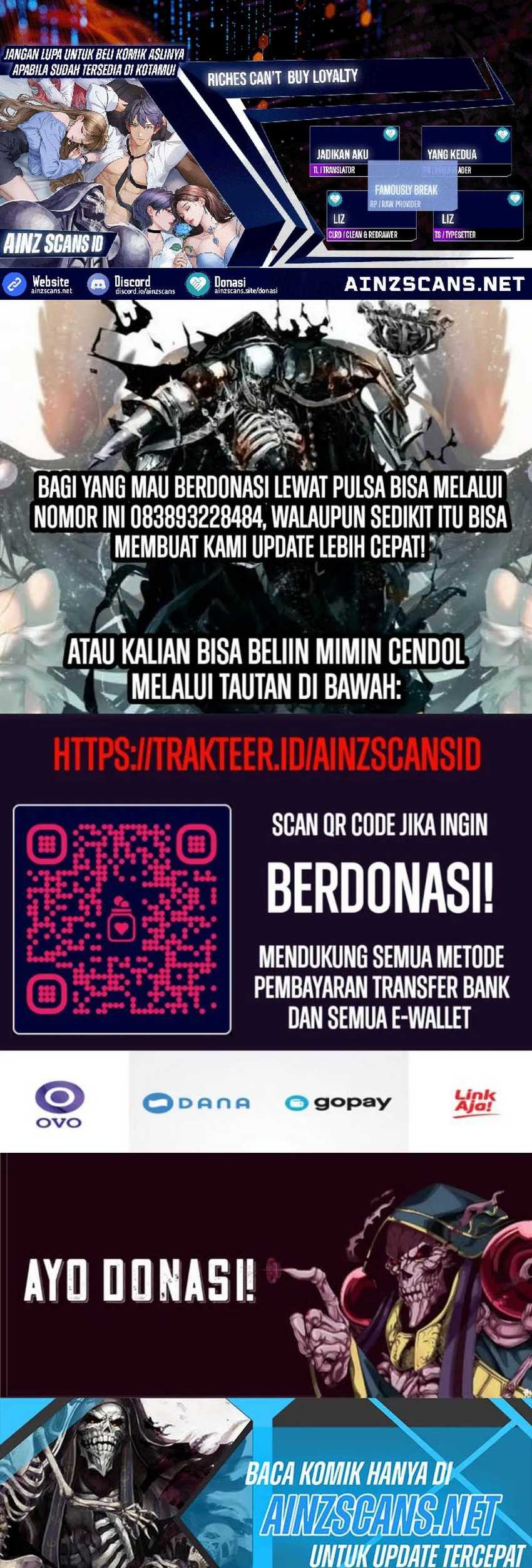 Komik Riches Can’t Buy Loyalty - Chapter 7