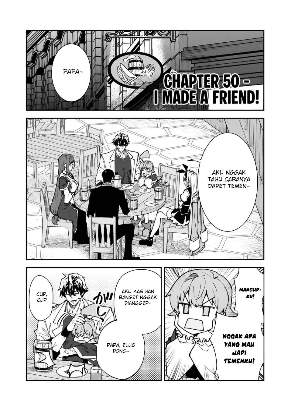 Baca Manga S Rank Boukensha de aru Ore no Musume-tachi wa Juudo no Father Con deshita Chapter 50 Gambar 2