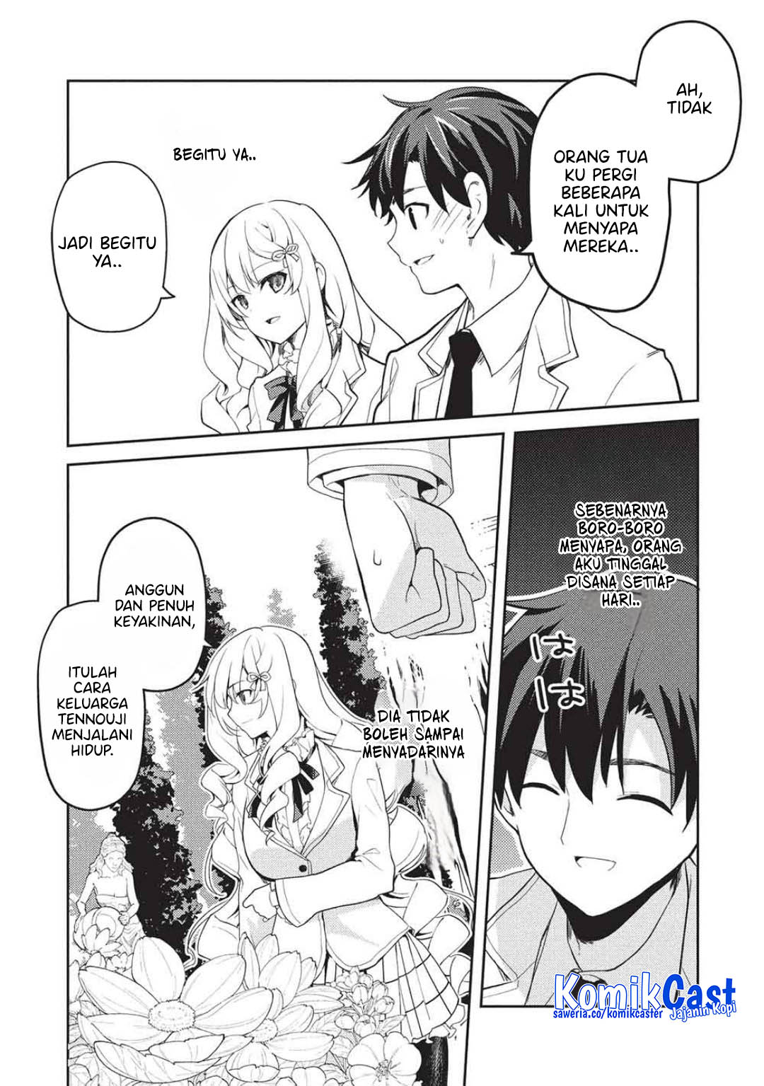 Baca Manga Saijo no Osewa Takane no Hana-darakena Meimon-kou de, Gakuin Ichi no Ojou-sama (Seikatsu Nouryoku Kaimu) wo Kagenagara Osewa suru Koto ni Narimashita Chapter 28 Gambar 2