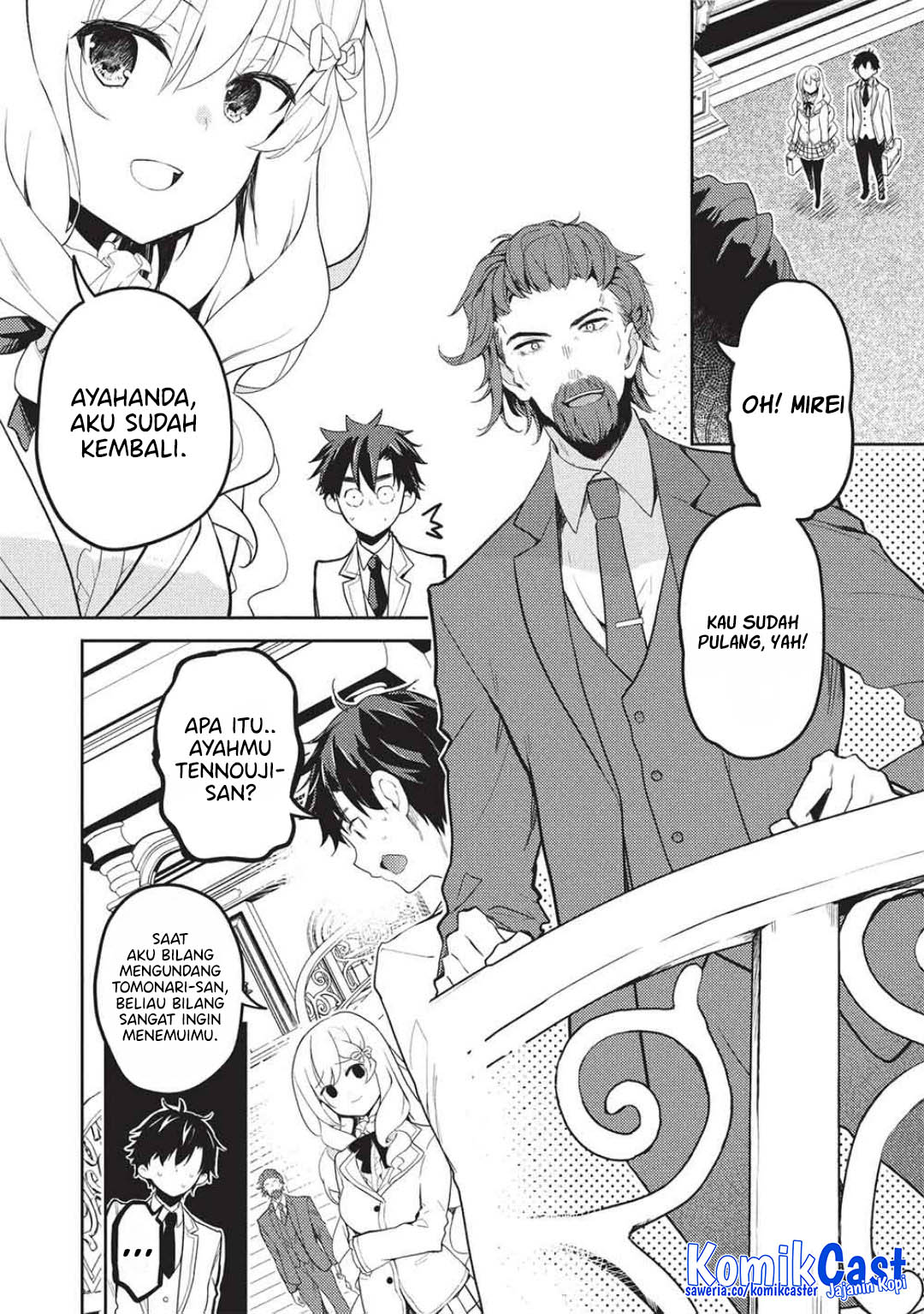 Saijo no Osewa Takane no Hana-darakena Meimon-kou de, Gakuin Ichi no Ojou-sama (Seikatsu Nouryoku Kaimu) wo Kagenagara Osewa suru Koto ni Narimashita Chapter 28 Gambar 4