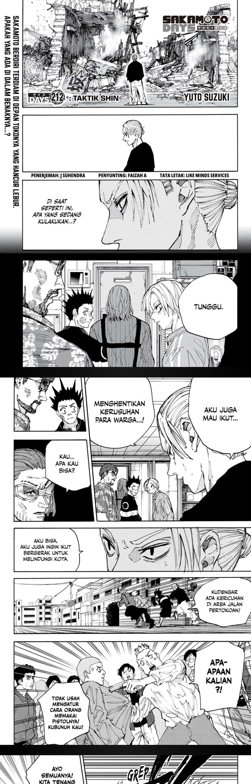Komik Sakamoto Days - Chapter 212