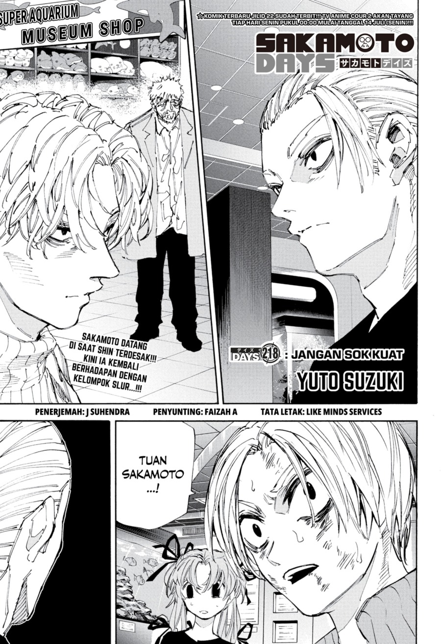Komik Sakamoto Days - Chapter 218