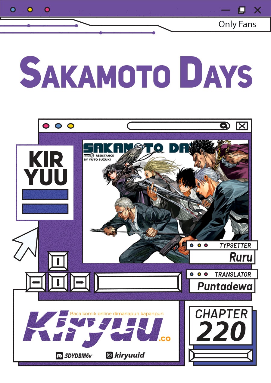 Komik Sakamoto Days - Chapter 220