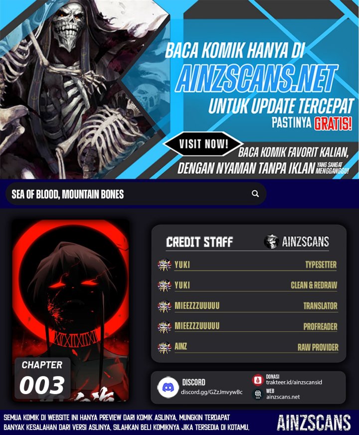 Komik Sea of Blood Mountain of Bones - Chapter 3