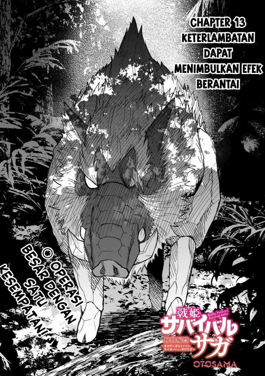 Baca Manga Senki Survival Saga: Isekai no Unmei o Kaketa Mujintou Fujun Iseikouyuu Chapter 13 Gambar 2