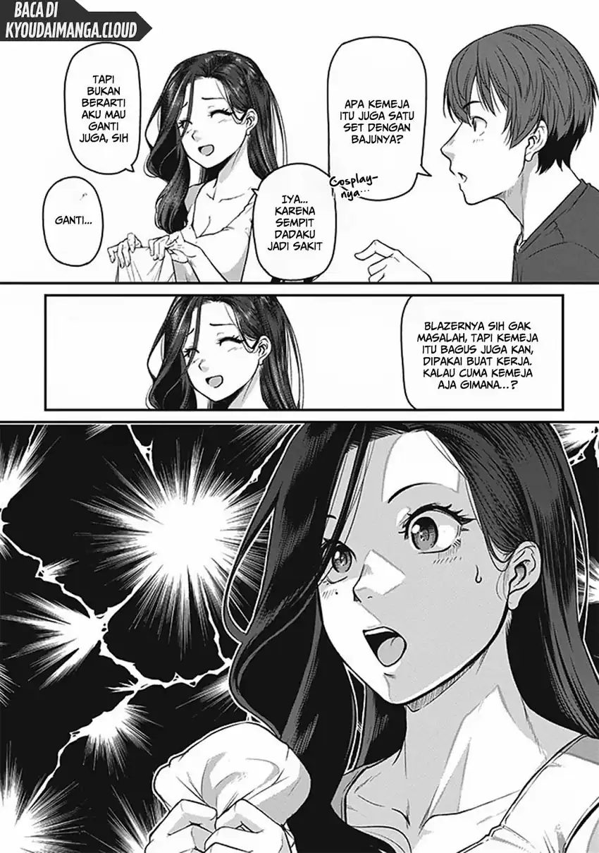 Baca Manga Shigoto Kaeri, Dokushin no Bijin Doushi ni Tanomarete Chapter 14 Gambar 2